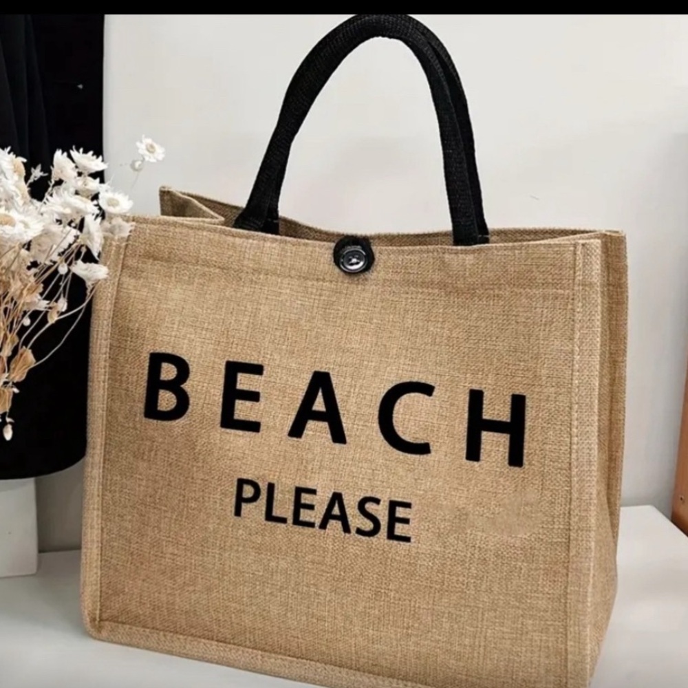 New Fancy Beach Tote Bag